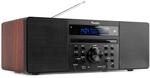 Audizio Prato - DAB Radio mit CD Player, MP3-Player, Bluetooth Radio, USB, DAB+,
