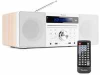 Audizio Prato - DAB Radio mit CD Player, MP3-Player, Bluetooth Radio, USB, DAB+,