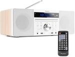Audizio Prato - DAB Radio mit CD Player, MP3-Player, Bluetooth Radio, USB, DAB+,