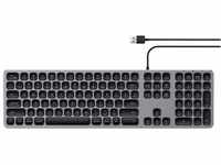 SATECHI Aluminium USB Kabelgebundene Tastatur mit Ziffernblock – Für M2/ M1