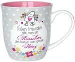 Sheepworld Tasse Motiv K&uuml;sschen | Tasse mit Spruch, Porzellan, 60 cl | Geschenk