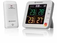 Bresser WLAN Smart Home 7-Kanal Tuya Funk Thermometer-Hygrometer mit Außensensor,