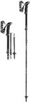 LEKI Makalu FX Carbon St?cke, Black-orange-naturalcarbon, 110-130CM