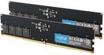 Crucial DDR5 RAM 32GB Kit (2x16GB) 4800MHz, PC Computer Arbeitsspeicher, CL40 -