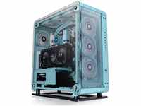 Thermaltake Core P6 TG Turquoise | Mid-Tower-ATX-PC-Gehäuse | 3 x gehärtetes...