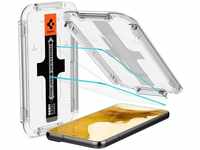 Spigen Glas.tR EZ Fit Schutzfolie kompatibel mit Samsung Galaxy S22, 2 Stück,