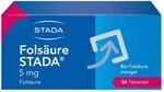Fols&auml;ure STADA 5 mg Tabletten, Vitaminpr&auml;parat zur Behandlung von
