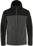 Fj&auml;llr&auml;ven Herren Abisko Midsummer Jacke, Dark Grey/Black, L