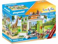 PLAYMOBIL Family Fun 70900 Tierarztpraxis im Zoo, Spielzeug für Kinder ab 4...