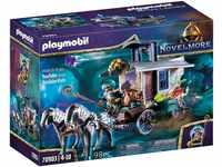 PLAYMOBIL Novelmore 70903 Violet Vale - Händlerkutsche, Spielzeug für Kinder...