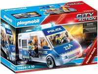 PLAYMOBIL City Action 70899 Polizei-Mannschaftswagen, Mit Licht und Sound,...