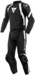 Dainese Avro 4 2-Teiler Motorrad Lederkombi, schwarz/wei&szlig;, 50