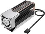 GRAUGEAR M.2 NVMe 2280 SSD K&uuml;hler mit PWM-L&uuml;fter, Heatpipe-Technologie,...