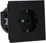 Jung LS1520-18CSWM SCHUKO-Steckdose mit USB Typ C (2/3A) Quick Charge mit...