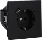 Jung LS1520-15CASWM SCHUKO-Steckdose mit USB Typ AC (3A) mit erh&ouml;htem
