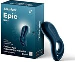 Satisfyer Epic Duo Connect App Penisring | Bluetooth Cockring f&uuml;r Penis und Hoden
