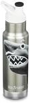 Klean Kanteen Unisex &ndash; Erwachsene Classic Sport Flasche, Mr. Shark, One Size