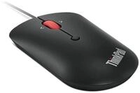 Lenovo ThinkPad USB-C-Kompaktmaus mit Kabel, Schwarz