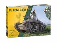 Italeri 7084S 1:72 Ger. Panzerkampfwagen 35 (t) - Modellbau, Bausatz, Standmodellbau,