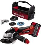 Einhell Akku-Winkelschleifer TE-AG 18/115 Li Kit Power X-Change (18 V, 115 mm