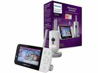 Philips Avent Connected Babyphone mit HD-Kamera 1080p, Infrarot-Nachtsicht,