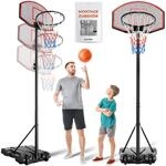 tectake&reg; Basketballkorb Outdoor mit Basketballst&auml;nder, Basketballkorb