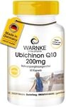 Coenzym Q10 200mg - 60 Kapseln - CoQ10 Kapseln - hochdosiert - Ubichinon |...