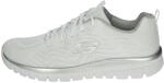 Skechers Damen Graceful Get Connected Sneakers, Wei&szlig;, 37 EU