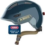 ABUS Kinderhelm Smiley 3.0 ACE LED - Fahrradhelm mit Licht - tiefe Passform & Platz