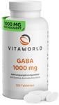 GABA Kapseln hochdosiert 1000mg pro Tag (120 vegane Tabletten) - 4-Monatsvorrat &ndash;