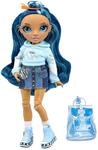 MGA Entertainment Rainbow High Jr. High - Skyler Bradshaw - 23 cm Blaue Modepuppe mit
