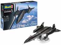 Revell 04967 Lockheed SR-71 A Blackbird, Modellflugzeug zum Selberbauen im Maßstab