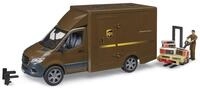 bruder 02678 - Mercedes-Benz Sprinter UPS mit Fahrer Handhubwagen &...
