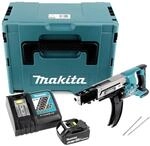 Makita DFR 750 RM1J Akku Magazinschrauber 18V 45-75mm + 1x Akku 4,0Ah +...
