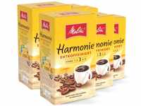 Melitta Harmonie Entkoffeiniert Filter-Kaffee 6 x 500g, gemahlen, Pulver für
