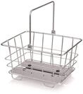 XLC Korb-2502120100 Korb, Silber, 50 x 30 x 20 cm