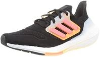 Adidas Herren Ultraboost 22 Running Shoe, Core Black/Turbo/Flash Orange, 43 1/3...