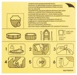 Bestway Wasserfeste, Selbstklebende Reparaturflicken, 6,5 x 6,5 cm, 10 St&uuml;ck,