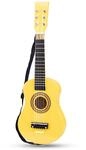New Classic Toys - 10343 - Musikinstrument - Spielzeug Holzgitarre - Gelb