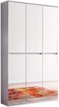 trendteam smart living - Mirror - Garderobenschrank - Wei&szlig; - Mehrzweckschrank mit