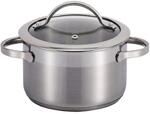 SSW Pulpo Kochtopf mit Deckel, Edelstahl, &Oslash;1 6 cm, 1,9 l