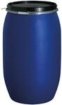 Graf Kunststoff-Weithalsfass Regentonne 120 Liter blau lebensmittelecht mit