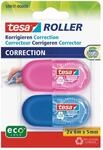 tesa Mini Korrekturroller ecoLogo - Band zur Korrektur auf Papier - Klein und