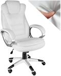 tectake Chefsessel, B&uuml;rostuhl ergonomisch, Drehstuhl mit Rollen, Gaming Stuhl,...