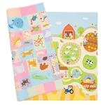 BABY CARE Spielmatte Busy Farm - Large - 2,1m * 1,4m * 13mm