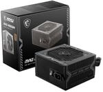 MSI MAG A550BN Netzteil, EU-Stecker - 550W, 80 Plus Bronze Zertifiziert,