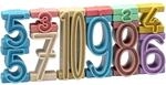 WISSNER&reg; RE-Wood Montessori Stapelzahlen (34 St&uuml;ck) &ndash; Lernspielzeug