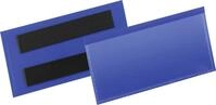 Durable Etikettentasche (100 x 38 mm), Etikettenhalter magnetisch, Packung &agrave; 50
