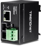 TRENDnet Geh&auml;rteter Industrieller 100Base-FX Single-Modus SC Glasfaser-Konverter,