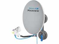 MaxView MXL026 Remora 40 Saugnapf-montiertes tragbares Satellitenfernseh-Set...